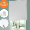 TENDA RULLO OSCURANTE 120X180CM BIANCO CON CATENINA TENDE PARASOLE FINESTRA CASA