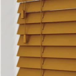 TENDA VENEZIANA DA INTERNO CASA SOLE EFFETTO LEGNO COLORE TEAK 100X160CM