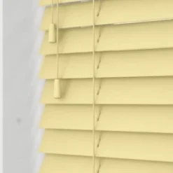 TENDA VENEZIANA DA INTERNO OSCURANTE SOLE EFFETTO LEGNO COLORE NATURAL 120X160CM