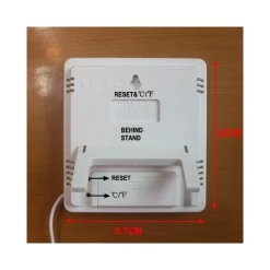 TERMOMETRO IGROMETRO DIGITALE TEMPERATURA UMIDITA' ORA DATA CASA HTC-2 CON SONDA