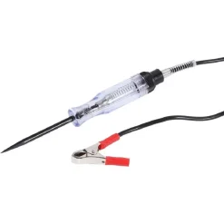TESTER DI CONTINUITÀ DI TENSIONE CORRENTE 6V 12V 24V INDICATORE A MORSA PER AUTO