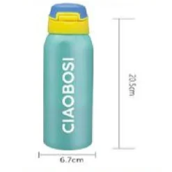 THERMOS ACCIAIO TERMOS 350 ML BOTTIGLIA BORRACCIA TERMICA PORTA VIVANDE TX-9074