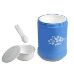 THERMOS PER ALIMENTI 1,4 LITRI PORTAVIVANDE TERMICO CIBO 2 CONTENITORI SEPARATI