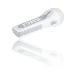 TORCIA 1+10 LED LAMPADA RICARICABILE 1200MAH LUCE PORTATILE DP-7088