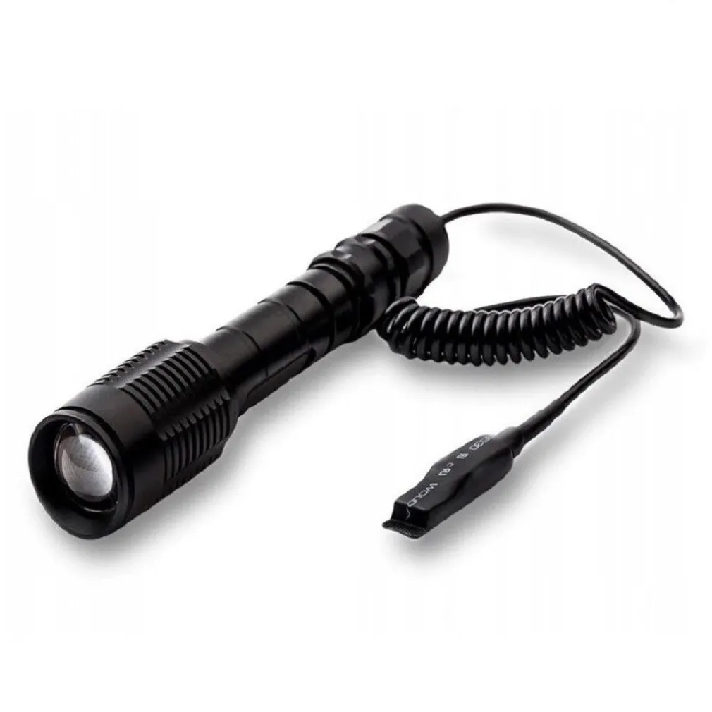 TORCIA 50000 LUMEN TATTICA/MILITARE PER FUCILE LED T6 RICARICABILE ZOOM BL-Q2804