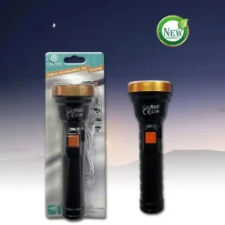 TORCIA ELETTRICA LUCE LED RICARICABILE USB PER CAMPEGGIO ESCURSIONI 17CM TX-8348