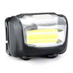 TORCIA FRONTALE COB DA 3W 110LMN A LED PER TREKKING SPORT LAVORO RICARICABILE