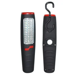 TORCIA LAMPADA CALAMITA GANCIO 37 LED 30 LED + 7 LED PER CASA AUTO UFFICIO