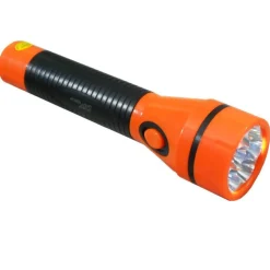TORCIA LAMPADA EMERGENZA A LED RICARICABILE PORTATILE CACCIA PESCA CON 7 LED