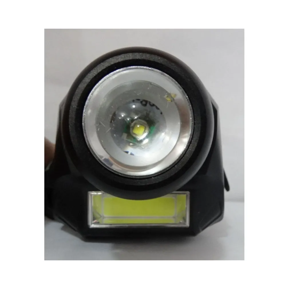 TORCIA LAMPADA FRONTALE A 2 LED CREE COB RICARICABILE 2 LUCI BL-6916A