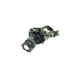 TORCIA LAMPADA FRONTALE LED DA TESTA RICARICABILE NOTTURNA CAMPEGGI PESCA Q-S120