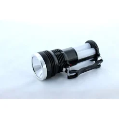 TORCIA LAMPADA LANTERNA A LED SMD RICARICABILE ENERGIA PANNELLO SOLARE YJ-2881T