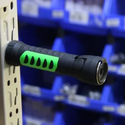 TORCIA LAMPADA PORTATILE RICARICABILE LED STRIP COB BASE CALAMITATA ALLUNGABILE