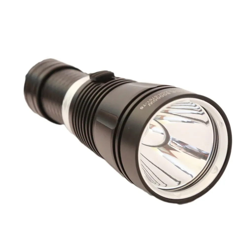 TORCIA LAMPADA SUBACQUEA LED CREE T6 RICARICABILE TATTICA IMMERSIONE BL-8751