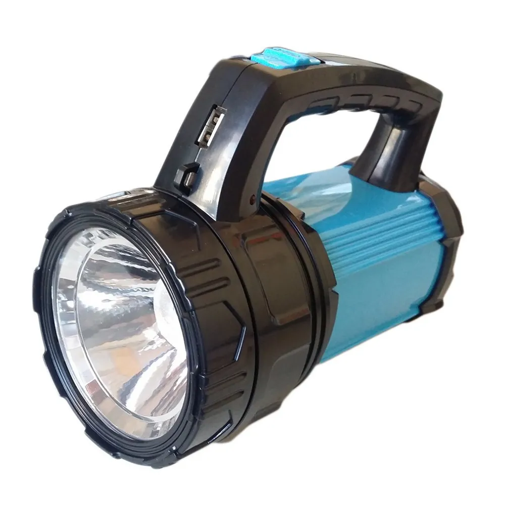 TORCIA LANTERNA LAMPADA LED RICARICABILE 1 LED + 16 SMD CON PANNELLO SOLARE USB