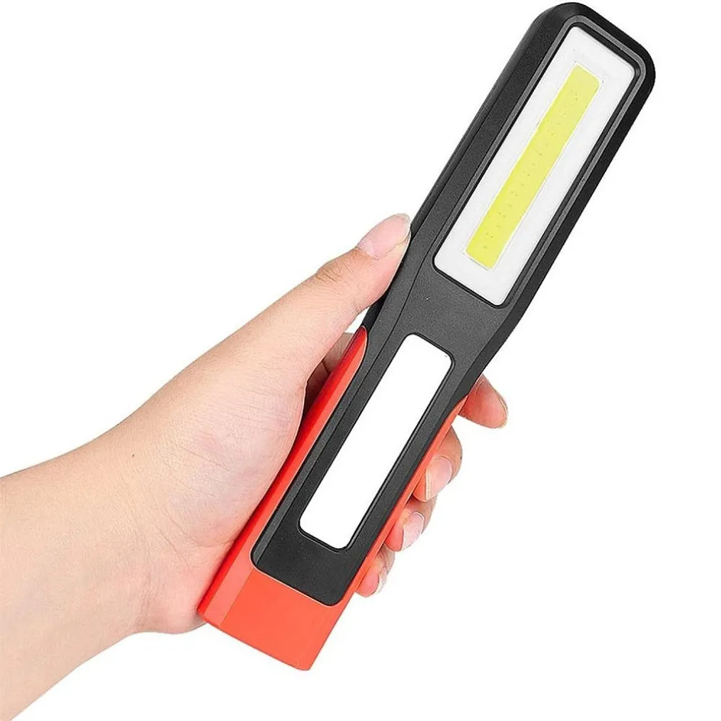 TORCIA LAVORO COB A LED LANTERNA RICARICA USB GANCIO MAGNETICA AUTO CAMPEGGIO