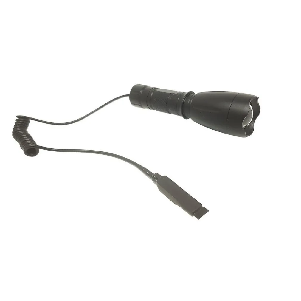 TORCIA LED A BATTERIA RICARICABILE CON SLITTA PER SOFTAIR CONTROLLO REMOTO Q1891