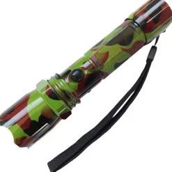TORCIA LED A LUCE BIANCA SOLIDA LUMENS MILITARE RICARICABILE CARICATORE AUTO