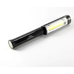 TORCIA LED COB LAMPADA PORTATILE EMERGENZA A LED STRIP COB CALAMITA DA LAVORO Q5