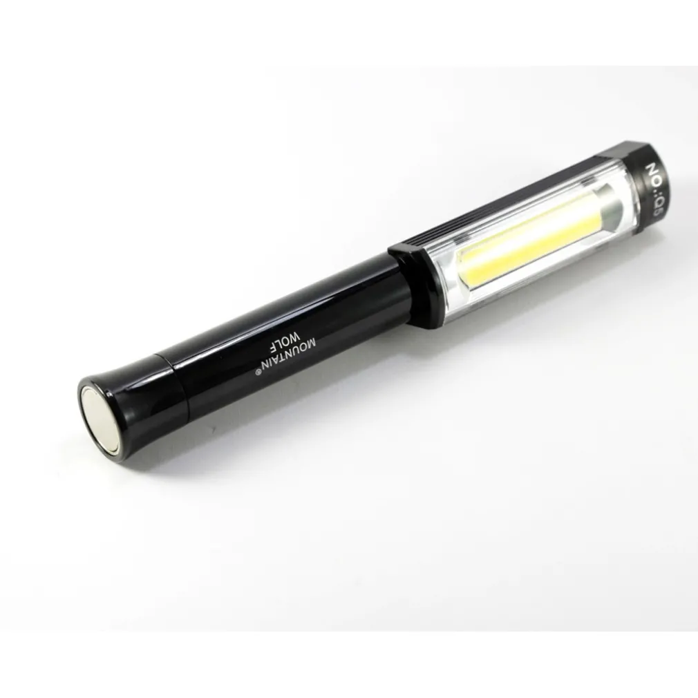 TORCIA LED COB LAMPADA PORTATILE EMERGENZA A LED STRIP COB CALAMITA DA LAVORO Q5