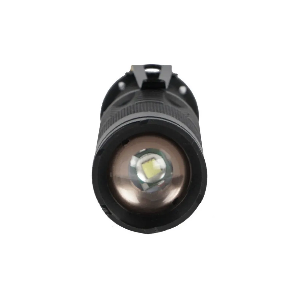 TORCIA LED CREE T6 BATTERIA RICARICABILE USB AUTO LUMINOSITA' REGOLABILE DT-2007