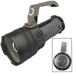 TORCIA LED CREE T6 ZOOM 800 LUMEN IMPERMEABILE RICARICABILE 3 FUNZIONI T808-T6