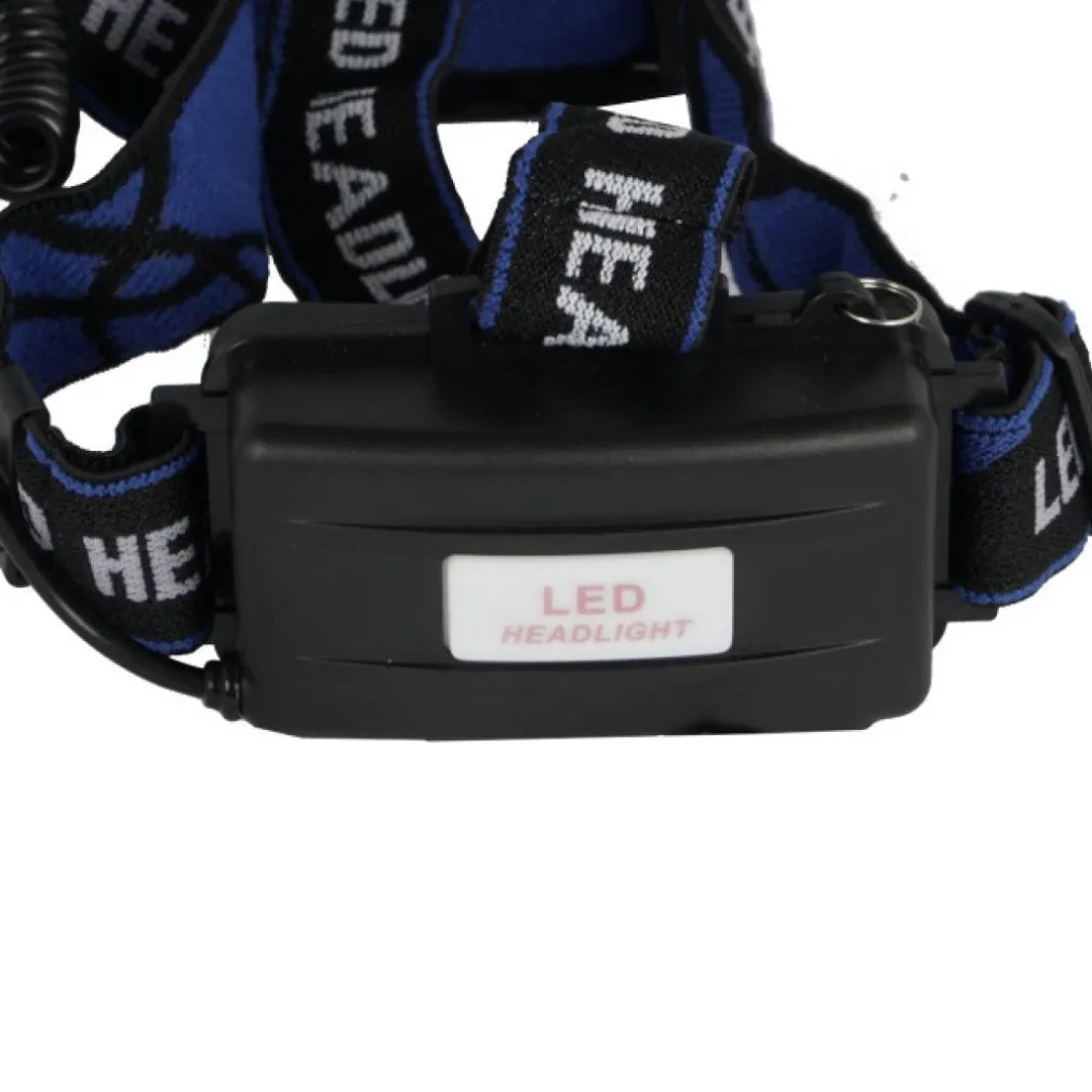 TORCIA LED DA TESTA FRONTALE RICARICABILE INDUZIONE CREE T6 REGOLABILE DT-2169