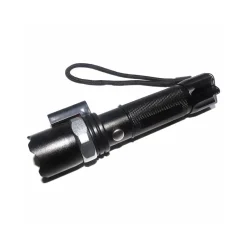 TORCIA LED MILITARE CREE TATTICA CON ZOOM RICARICABILE CON LASER ROSSO