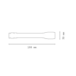 TORCIA LED RICARICABILE CREE T6 LUCE REGOLABILE CASA CAMPEGGIO ESCURSIONI DT-2048