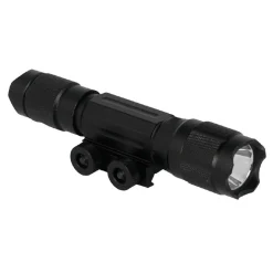 TORCIA LED RICARICABILE CREE T6 REGOLABILE MILITARE CON MIRINO PER FUCILE DT2006
