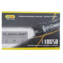 TORCIA RICARICABILE SUPER POTENTE PER CAMPING PESCA NOTTURNA CACCIA 30W Q-5101