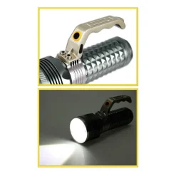 TORCIA TATTICA 1 LED CREE CON ZOOM RICARICABILE EMERGENZA A BATTERIE 1820