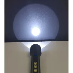 TORCIA USB LED RICARICABILE 5W+5 COB LIGHT CAMPEGGIO CICLISMO ESCURSIONI Q-LED67