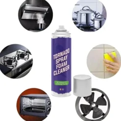 TORNADO SPRAY BOMBOLETTA SPRAY SCHIUMA MAGICA DETERGENTE PER LA PULIZIA DI TUTTO