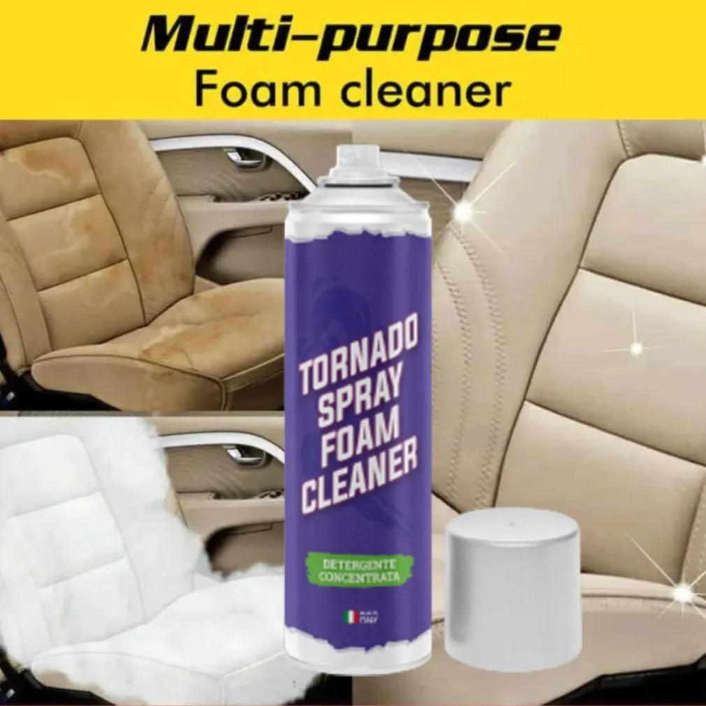 TORNADO SPRAY BOMBOLETTA SPRAY SCHIUMA MAGICA DETERGENTE PER LA PULIZIA DI TUTTO