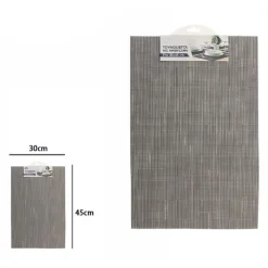 TOVAGLIETTA TOVAGLIETTE AMERICANA COLAZIONE CUCINA 30 X 45CM GRIGIO CHIARO 72290