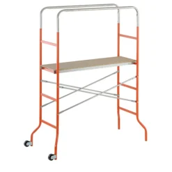 TRABATTELLO MINI CON PIANALE IN LEGNO ALTEZZA MASSIMA 3,37 M GIERRE KREO MINI