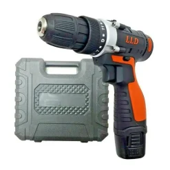 TRAPANO AVVITATORE A BATTERIA VALIGETTA 18V CORDLESS + BATTERIA OMAGGIO