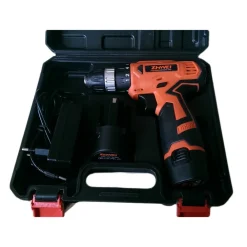 TRAPANO AVVITATORE A BATTERIA RICARICABILE 2 BATTERIE 12 VOLT MANDRINO 10mm