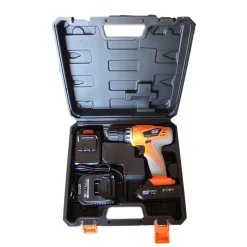 TRAPANO AVVITATORE CON DOPPIA BATTERIA AL LITIO 25V 1.3AH CON VALIGIA 6221S