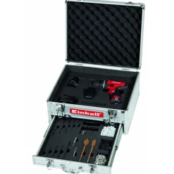 TRAPANO AVVITATORE CON DOPPIA BATTERIA LITIO ACCESSORI EINHELL TH-CD 12-2 LI KIT