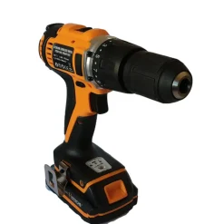 TRAPANO AVVITATORE PERCUSSIONE 2 BATTERIE LITIO 18V 1.5A + VALIGIA + ACCESSORI