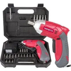 TRAPANO AVVITATORE SENZA FILI 3,6 W 3,6 V A BATTERIA 180 GIRI/MIN CON 24 PUNTE