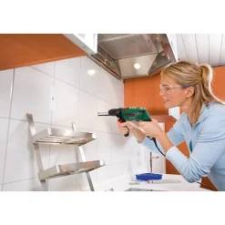 TRAPANO BATTENTE AVVITATORE PERCUSSIONE CON VALIGETTA BOSCH PSB EASY 500 WATT