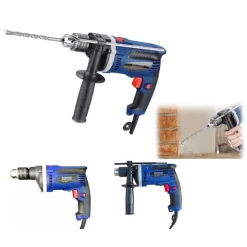 TRAPANO ELETTRICO AVVITATORE A PERCUSSIONE 950W WATT 3000RPM MANDRINO 13MM