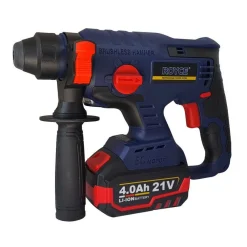 TRAPANO SCALPELLATORE A BATTERIA MARTELLO DEMOLITORE SDS PLUS 4AH 21V 89862