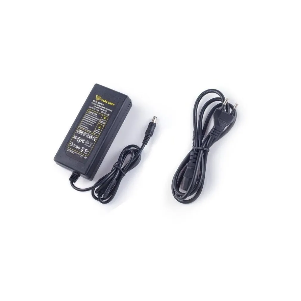 Trasformatore cavo adattatore 12V 5A VDE AC adattatore AC / DC per 5050 3528 LED