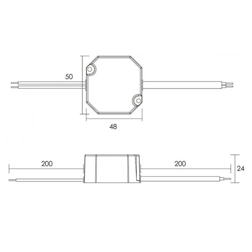 TRASFORMATORE LED DRIVER ALIMENTATORE DIMMERABILE 12W 18-37V 350MA LAMPADE STRISCE