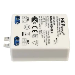 TRASFORMATORE LED DRIVER ALIMENTATORE BIANCO 10 W 13-20 V 500 MA LAMPADE STRISCE