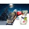 TRENINO ELETTRICO CON LUCI E SUONI SOTTO ALBERO DI NATALE DIAMETRO Ø 78CM 90127